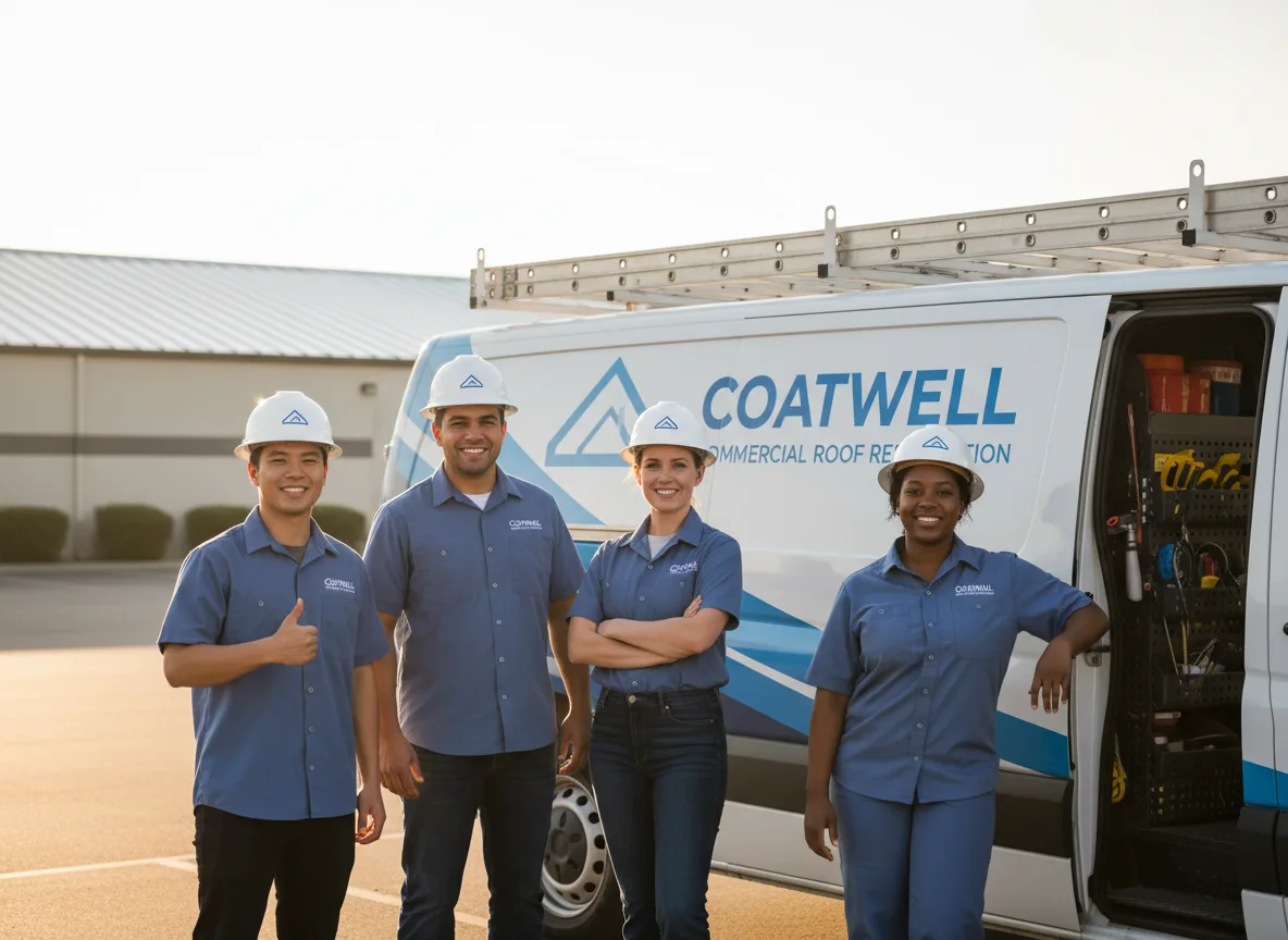 Commercial roof coating company in Cedar Park, TX